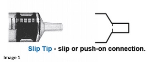 slip tip syringe