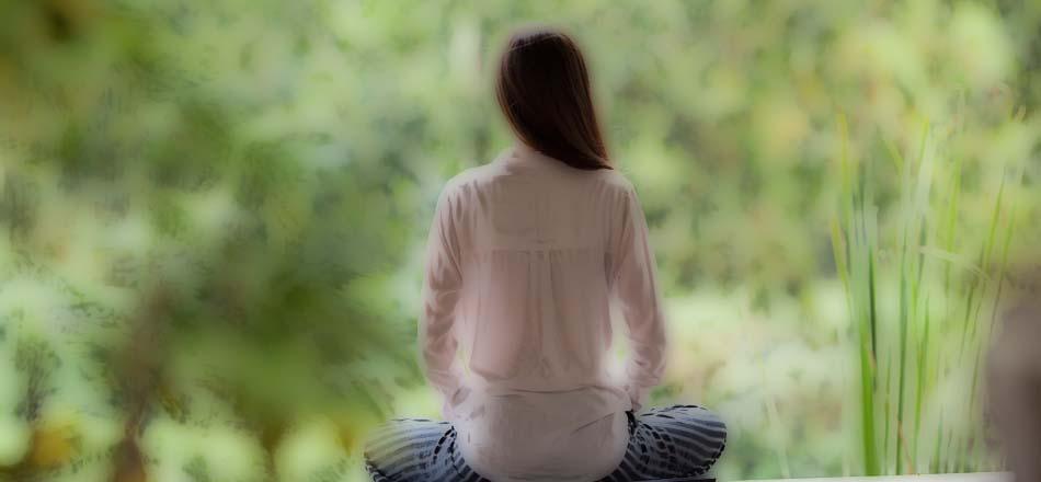 woman sitting